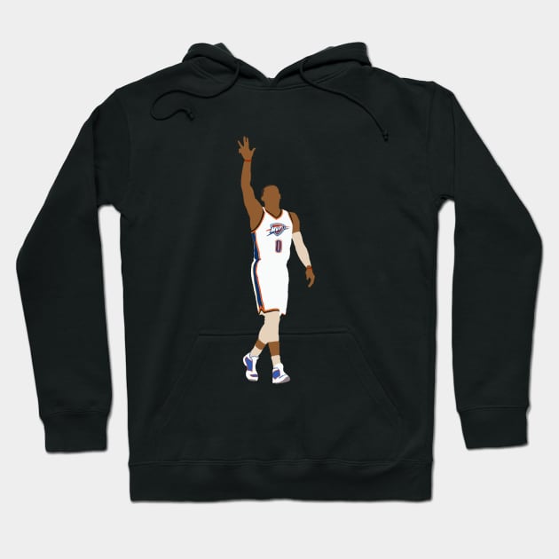 Russell Westbrook MVP Hoodie by rattraptees